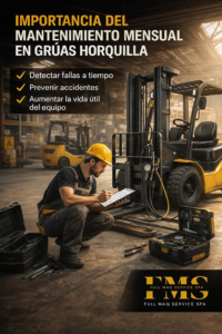 grua horquilla mantenimiento